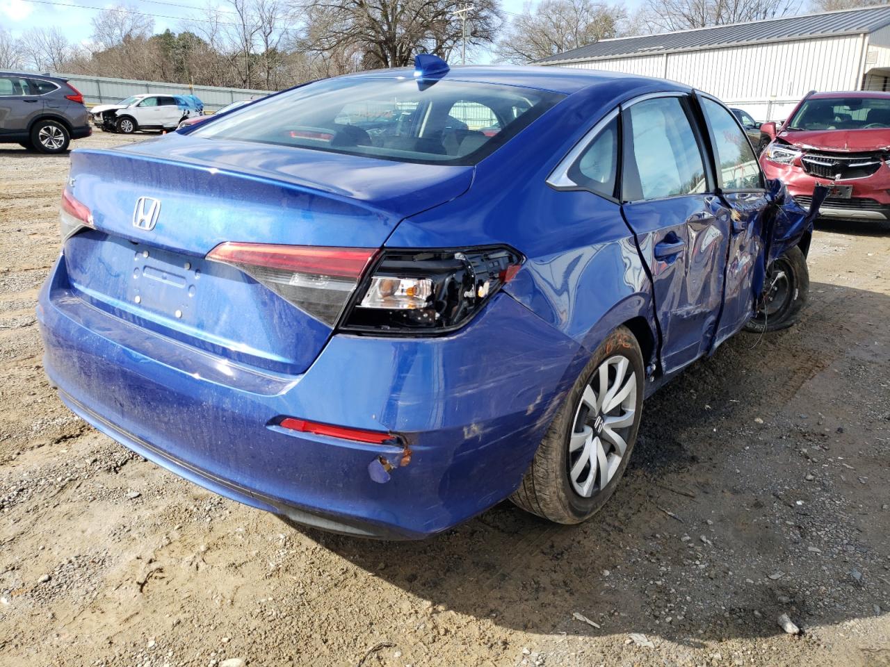 Photo 4 from auction – 2022 HONDA CIVIC LX with VIN 2HGFE2F2XNH506567