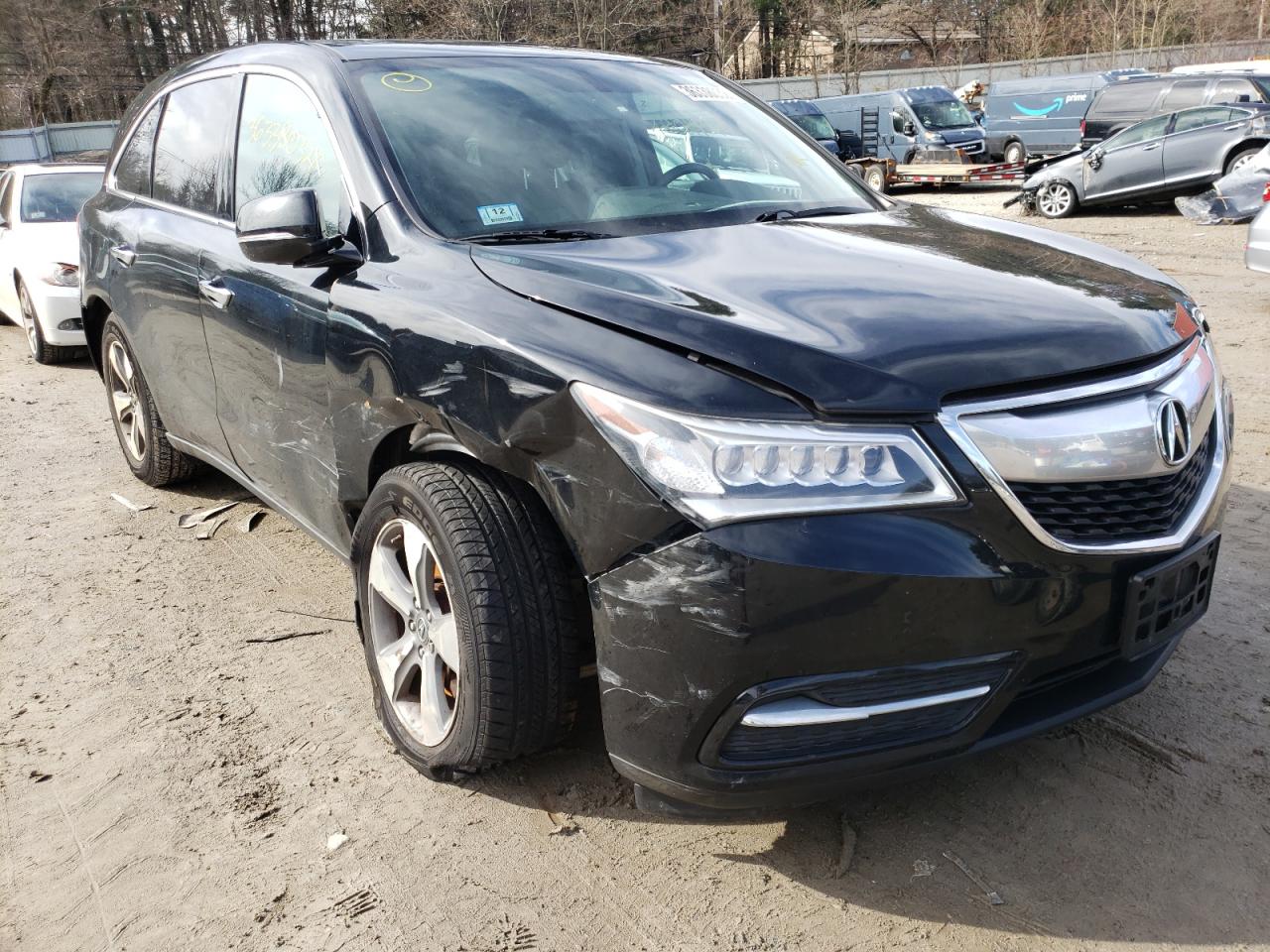 ACURA MDX 2016 with VIN 5FRYD4H21GB041820 - Photo from auction