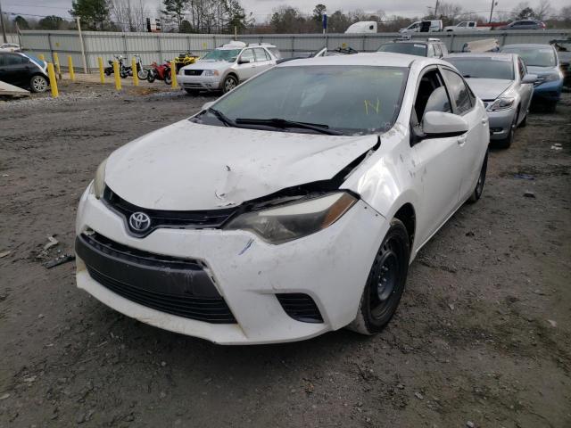 Photo 2 from auction – 2016 TOYOTA COROLLA L with VIN 2T1BURHE2GC639207