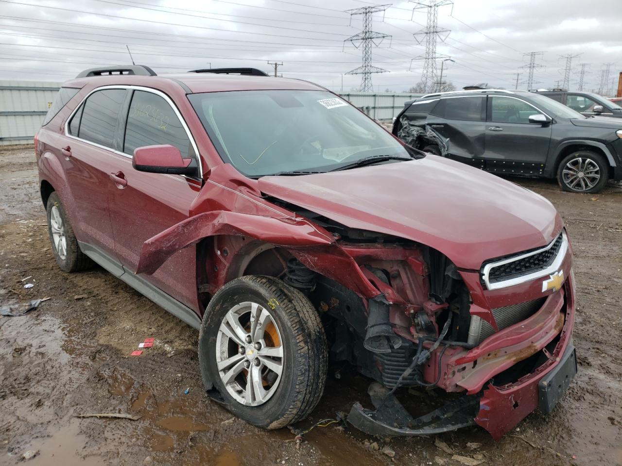 Photo 1 from auction – 2012 CHEVROLET EQUINOX LT with VIN 2GNALDEK9C6366832