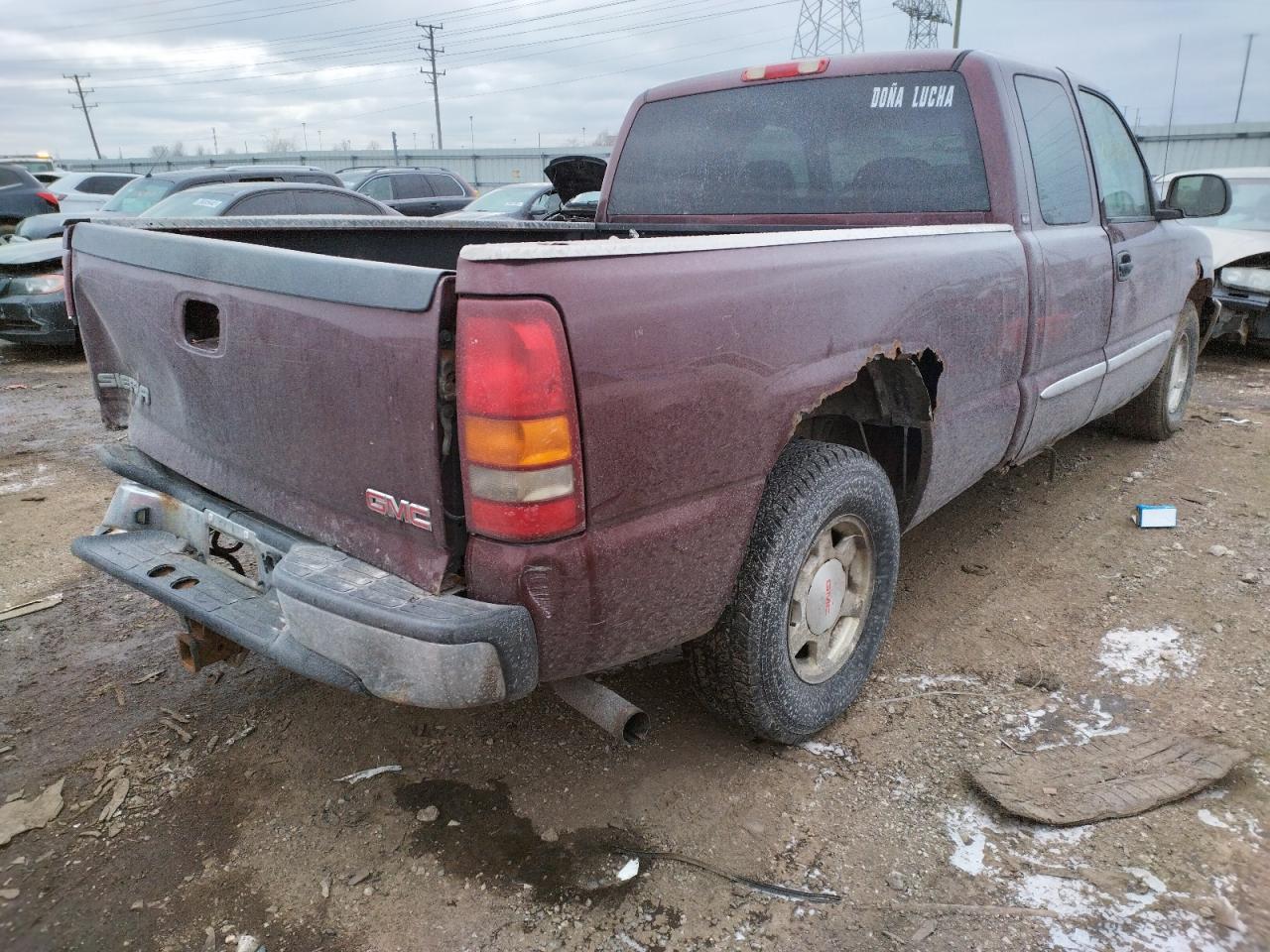 Photo 4 from auction – 2003 GMC NEW SIERRA with VIN 2GTEC19T731244964