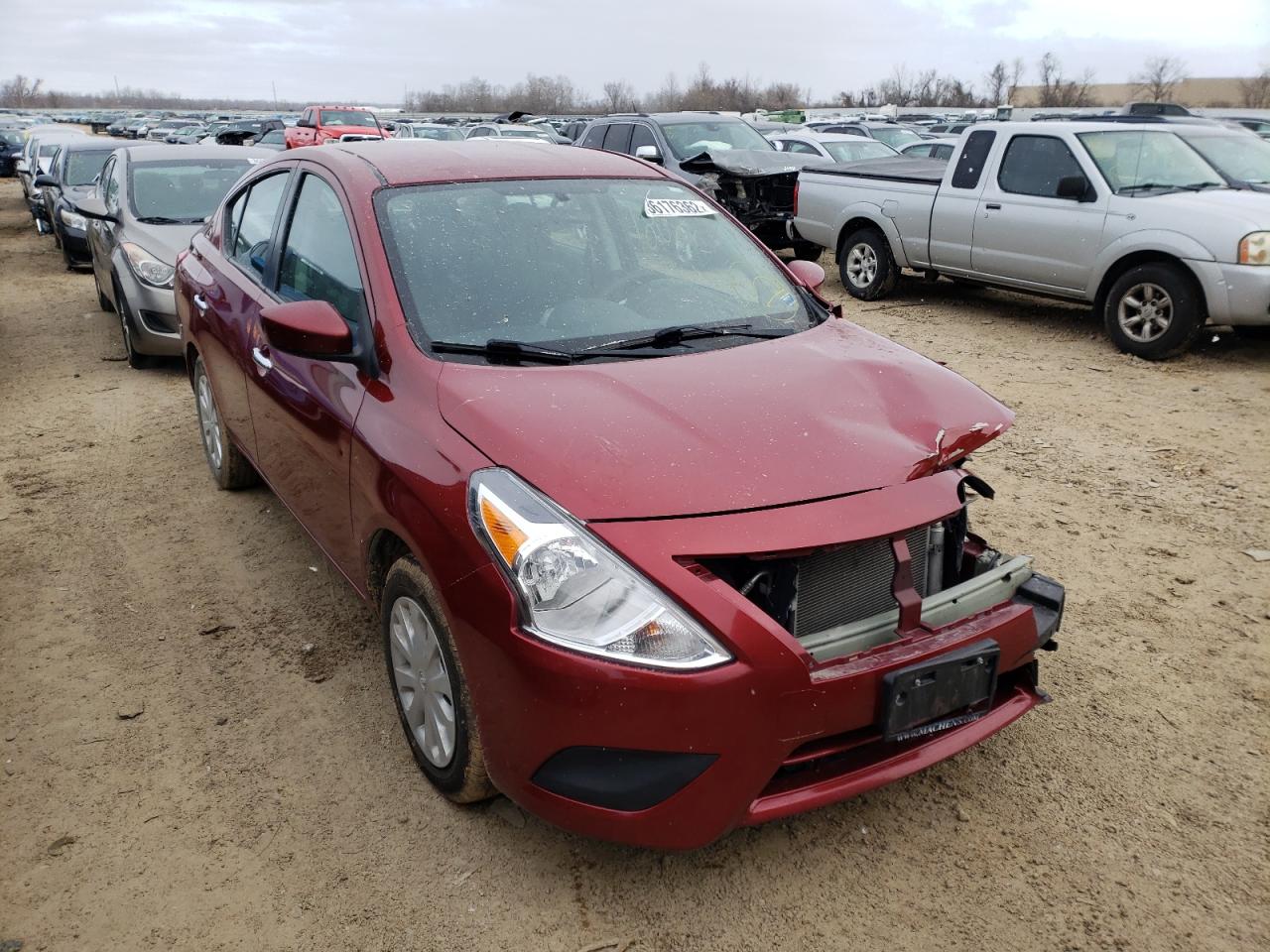 Photo 1 from auction – 2019 NISSAN VERSA S with VIN 3N1CN7AP7KL820958