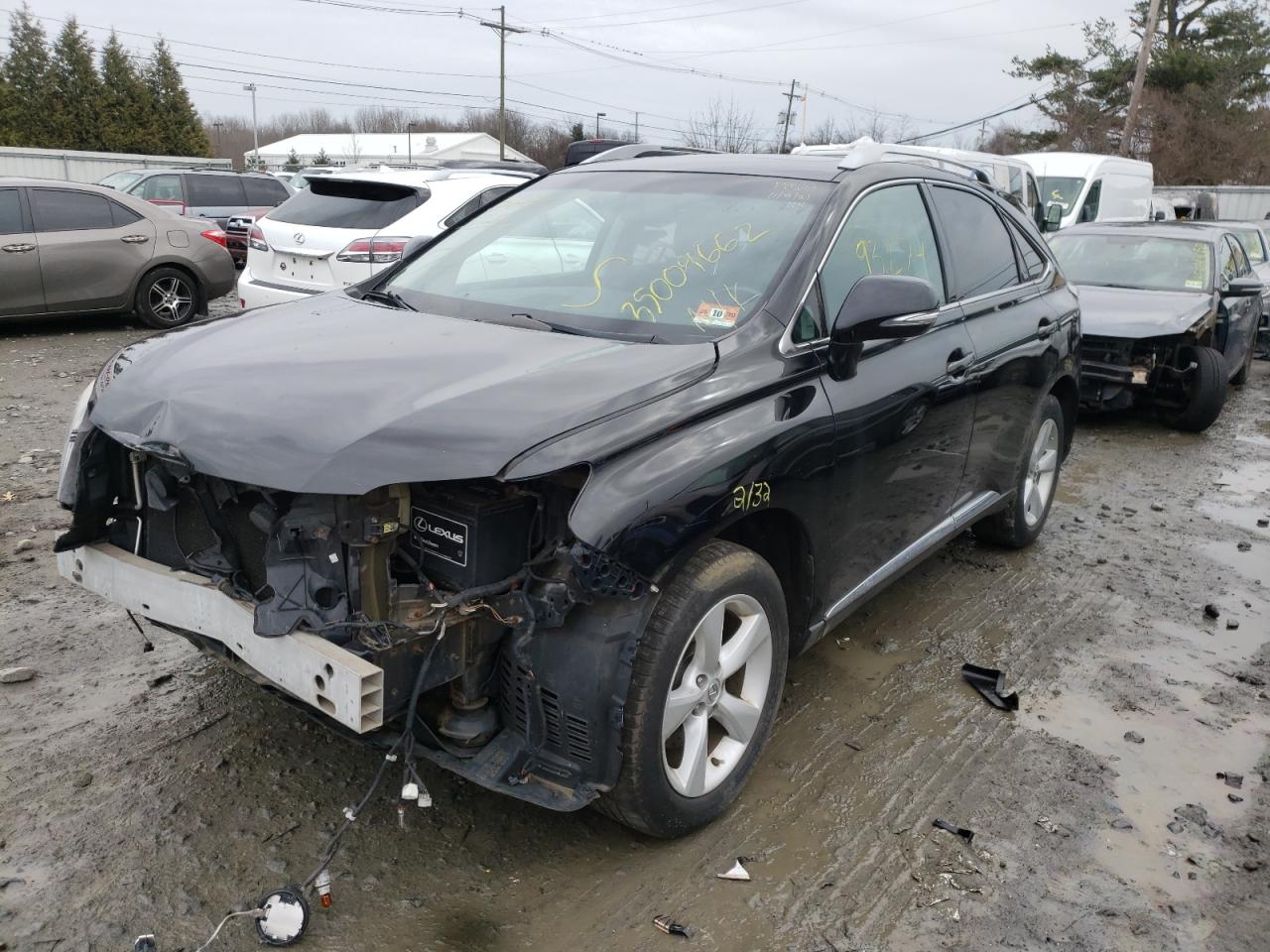 Photo 2 from auction – 2013 LEXUS RX 350 BAS with VIN 2T2BK1BA4DC224426