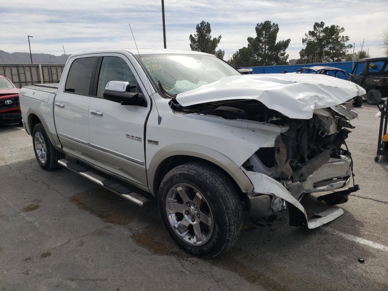 DODGE RAM 1500 2010 with VIN 1D7RV1CT2AS193834 - Photo from auction