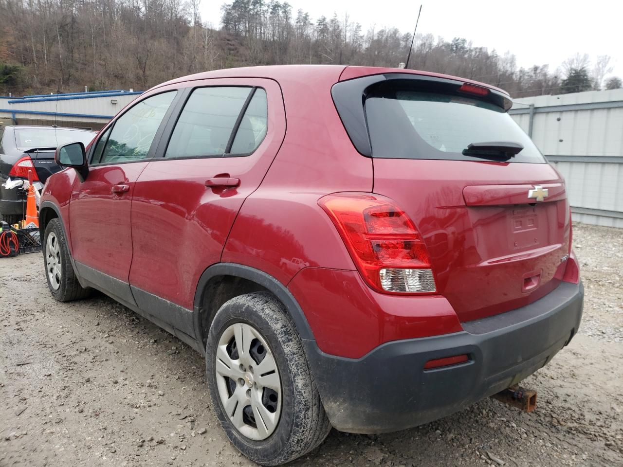 Foto 3 de la subasta – 2015 CHEVROLET TRAX LS con VIN KL7CJKSB0FB187643