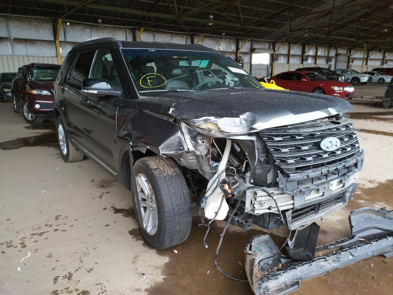 FORD EXPLORER X 2016 with VIN 1FM5K7D81GGA89406 - Photo from auction