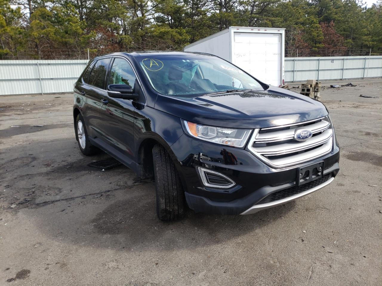 FORD EDGE SEL 2018 with VIN 2FMPK4J96JBC52926 - Photo from auction