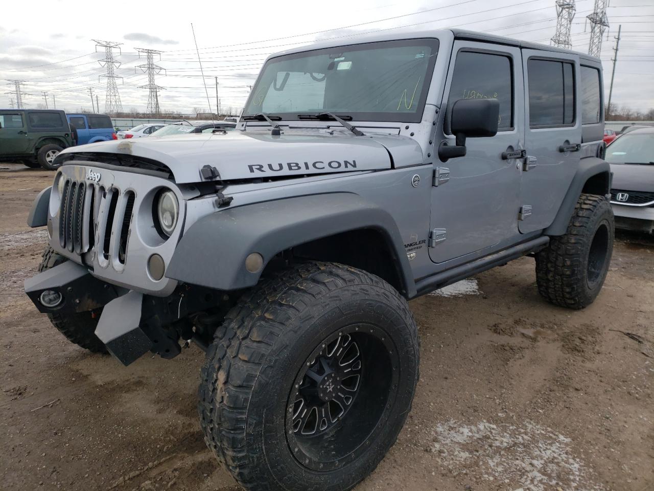 Photo 2 from auction – 2015 JEEP WRANGLER U with VIN 1C4BJWFG0FL713940