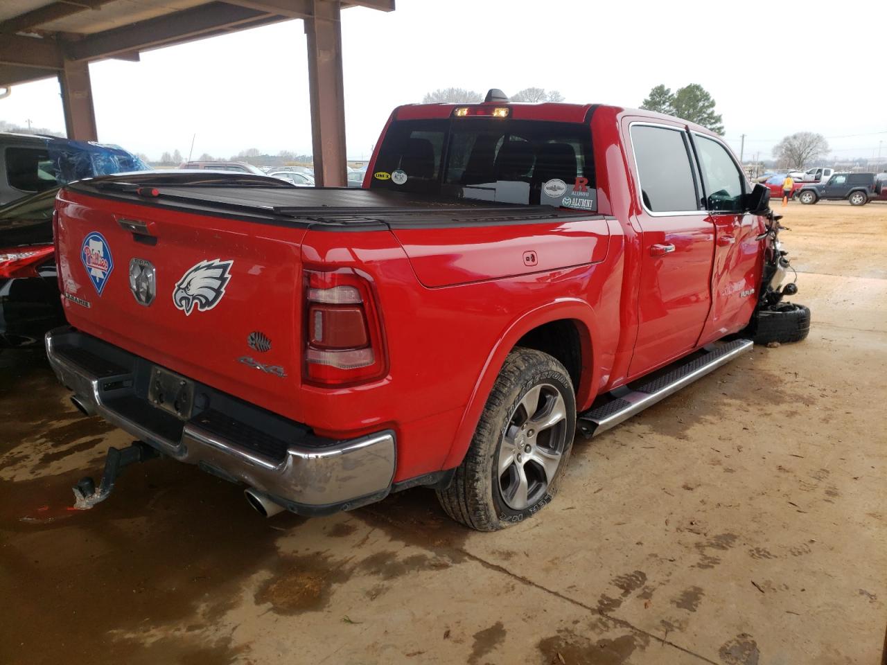 Photo 4 from auction – 2019 RAM 1500 LARAM with VIN 1C6SRFJT2KN665389