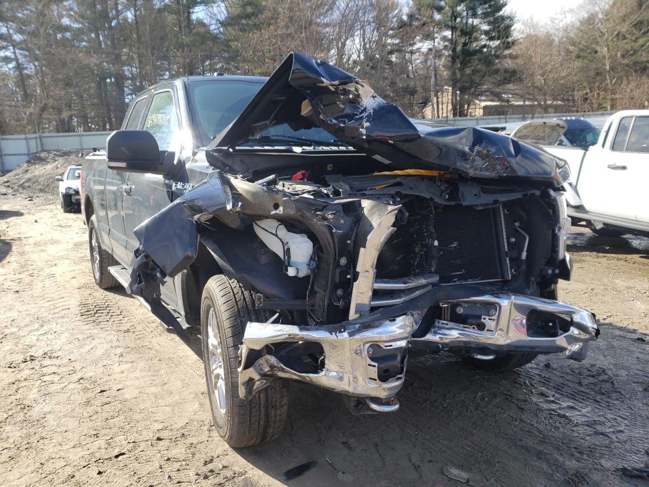 FORD F150 SUPER 2017 with VIN 1FTEX1E84HFB15344 - Photo from auction