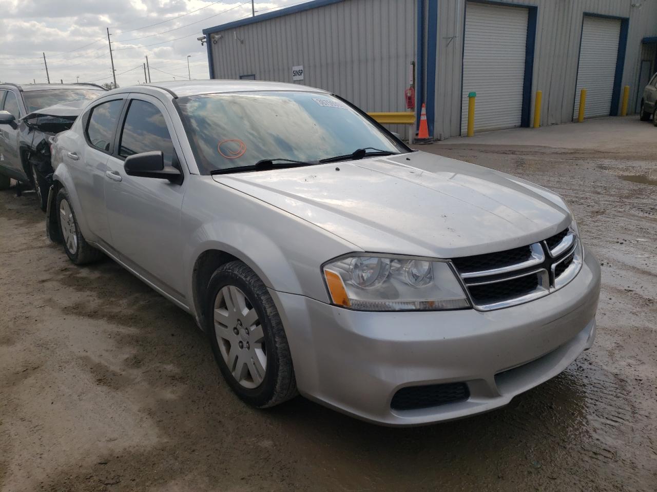 DODGE AVENGER SE 2012 with VIN 1C3CDZAB8CN165134 - Photo from auction