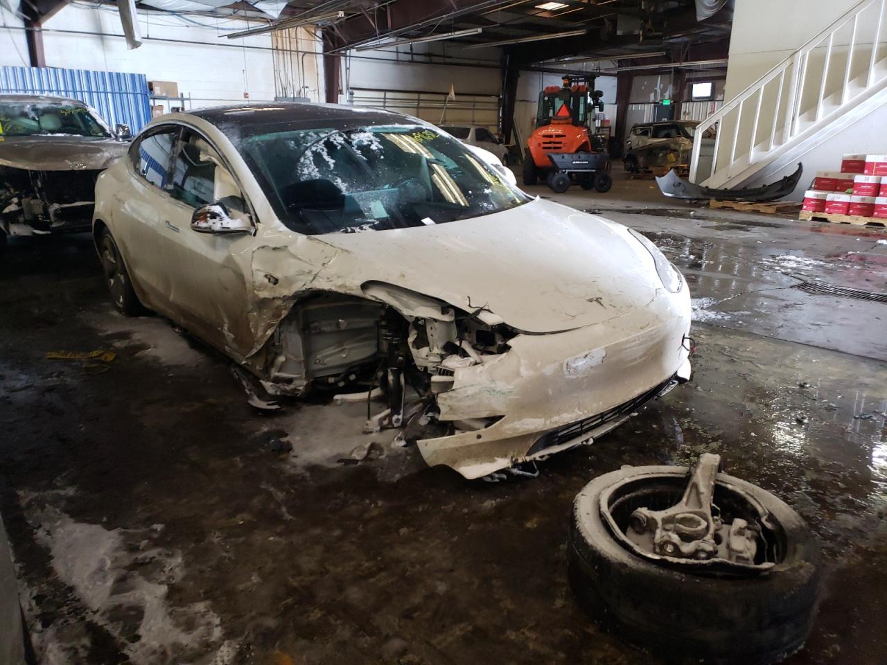 TESLA MODEL 3 2019 with VIN 5YJ3E1EB9KF437403 - Photo from auction