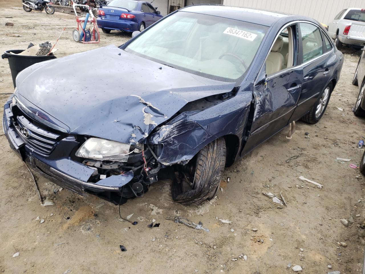 Photo 9 from auction – 2007 HYUNDAI AZERA SE with VIN KMHFC46F27A159669