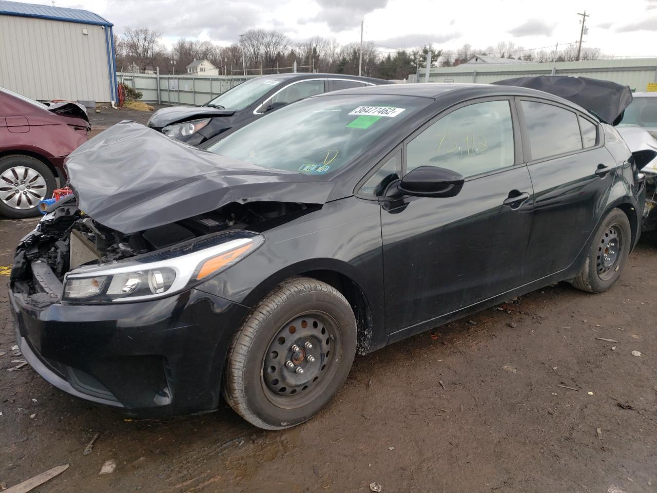 Photo 2 from auction – 2017 KIA FORTE LX with VIN 3KPFK4A79HE015736