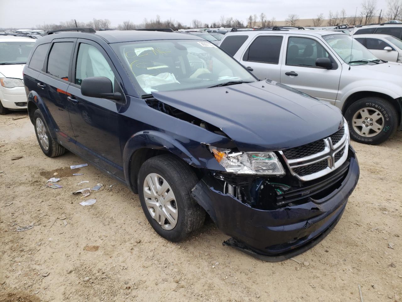 DODGE JOURNEY SE 2020 with VIN 3C4PDCAB2LT254210 - Photo from auction