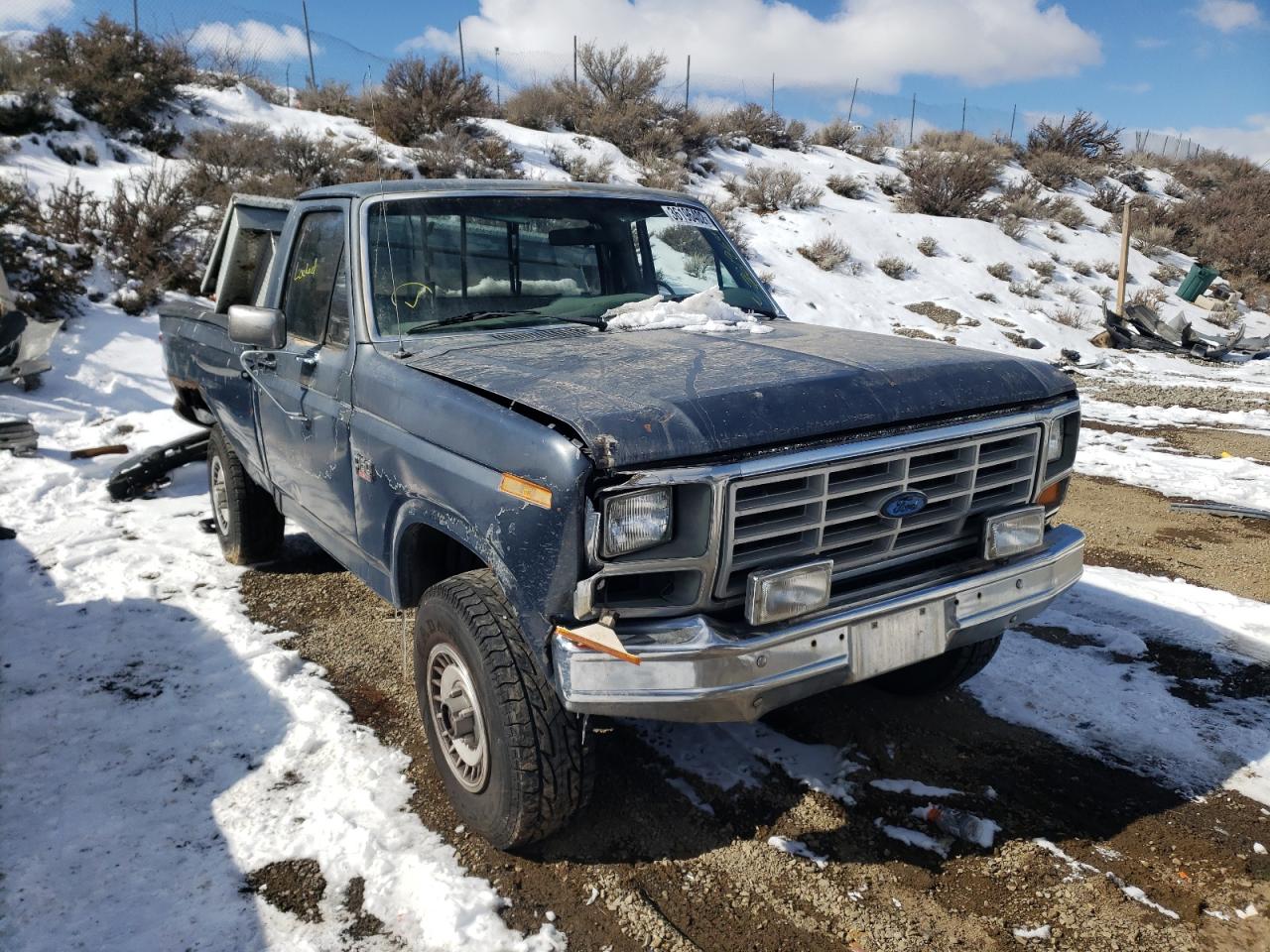 FORD F150 1986 with VIN 1FTEF14Y5GPB51797 - Photo from auction