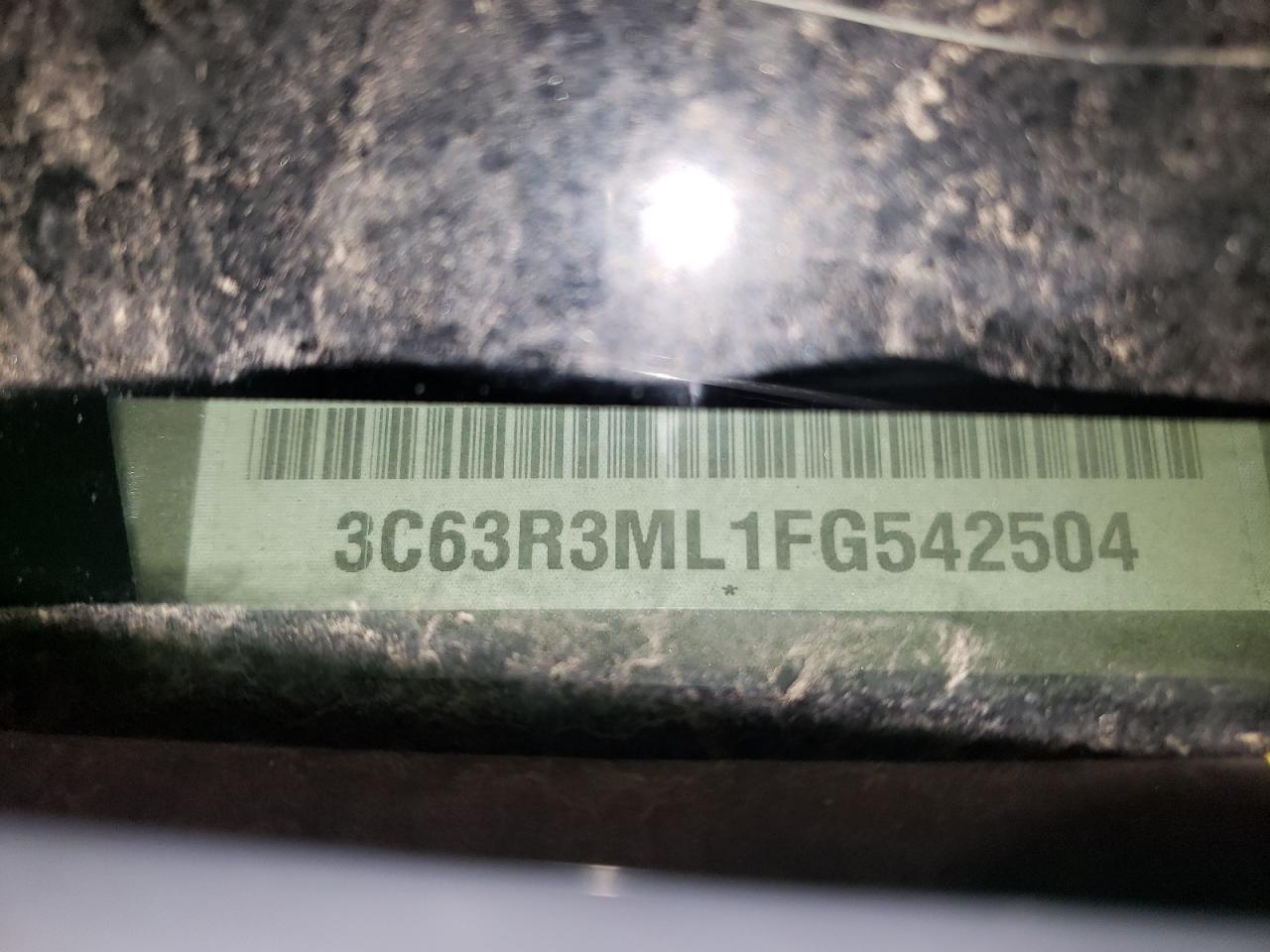 Photo 10 from auction – 2015 RAM 3500 LARAM with VIN 3C63R3ML1FG542504