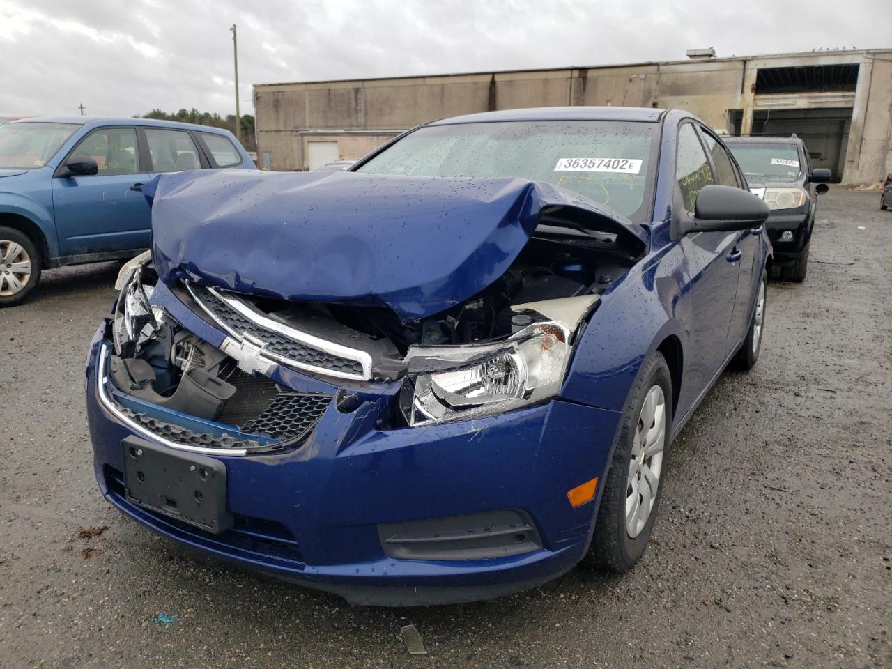 Photo 2 from auction – 2012 CHEVROLET CRUZE LS with VIN 1G1PC5SH0C7294316