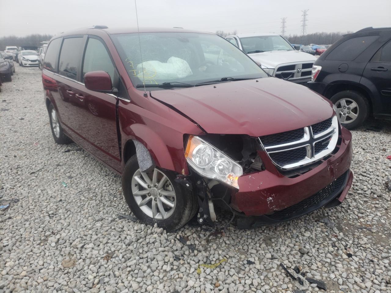 DODGE GRAND CARA 2019 with VIN 2C4RDGCG2KR620886 - Photo from auction