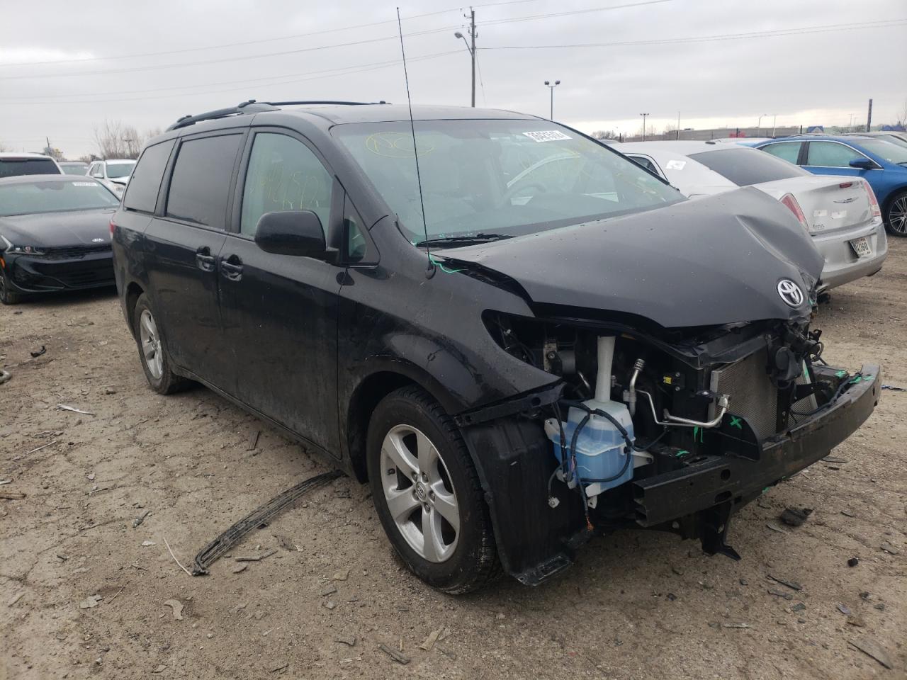 TOYOTA SIENNA LE 2013 with VIN 5TDKK3DC8DS361696 - Photo from auction