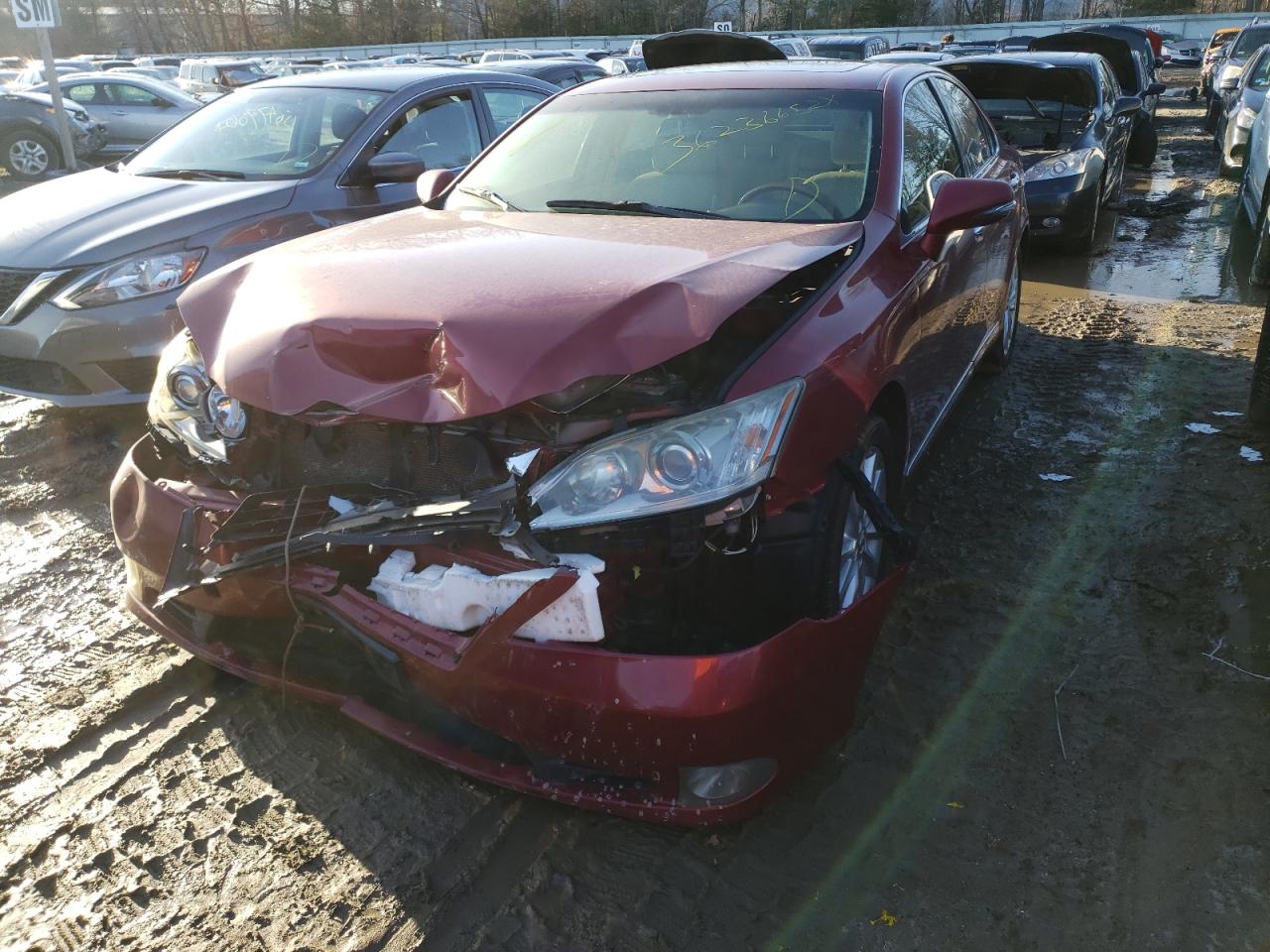 Photo 2 from auction – 2010 LEXUS ES 350 with VIN JTHBK1EG0A2357438