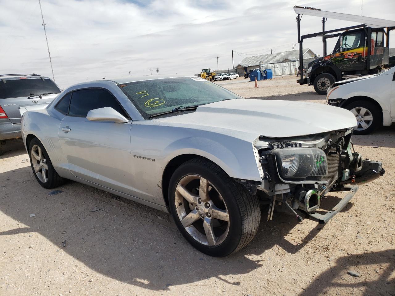 CHEVROLET CAMARO LT 2012 with VIN 2G1FB1E34C9111988 - Photo from auction