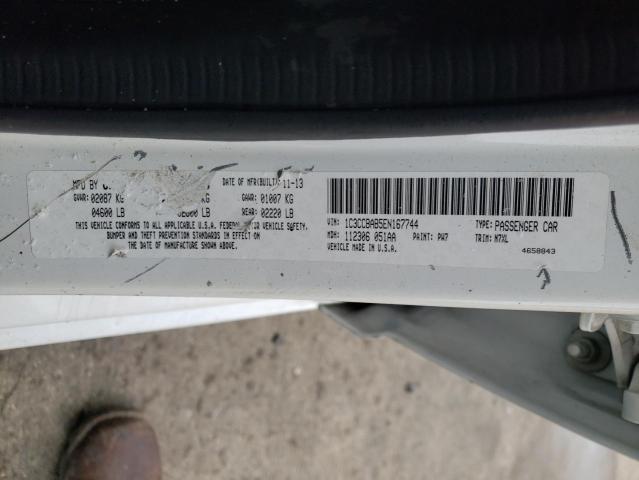 Photo 10 from auction – 2014 CHRYSLER 200 LX with VIN 1C3CCBAB5EN167744