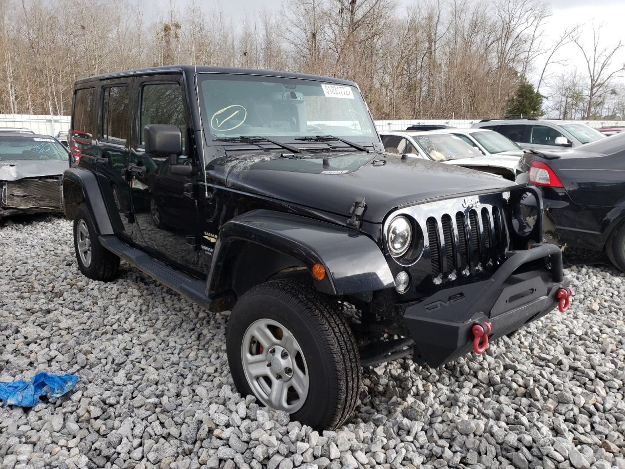 JEEP WRANGLER U 2015 with VIN 1C4HJWEGXFL696611 - Photo from auction