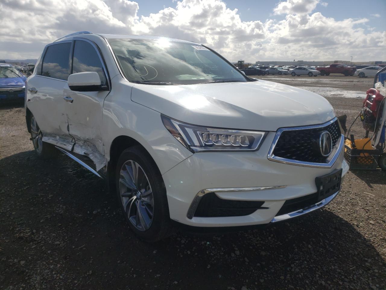 ACURA MDX TECHNO 2017 with VIN 5FRYD4H58HB021057 - Photo from auction