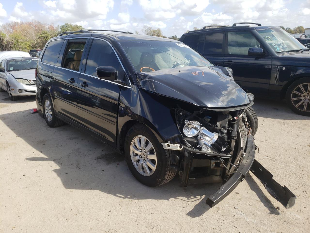 HONDA ODYSSEY EX 2008 with VIN 5FNRL38608B050354 - Photo from auction