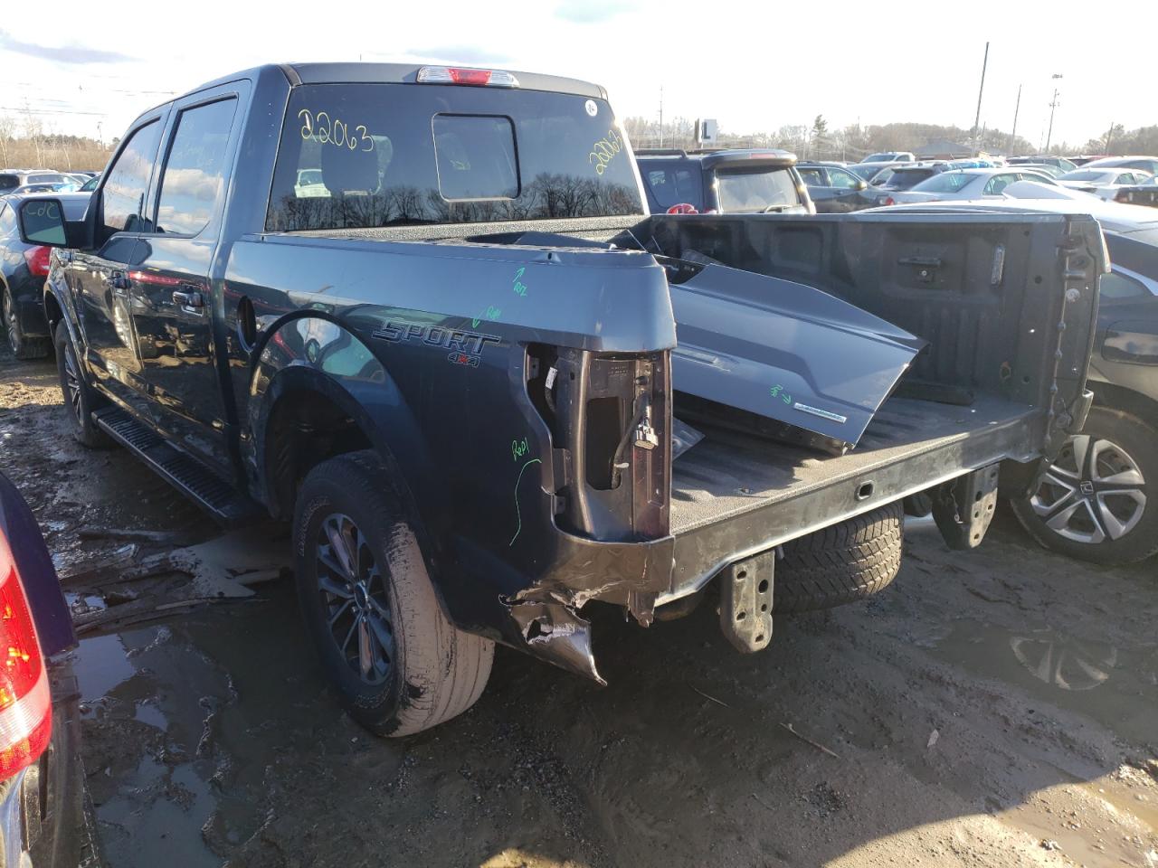 Photo 3 from auction – 2019 FORD F150 SUPER with VIN 1FTEW1EP4KFC21777