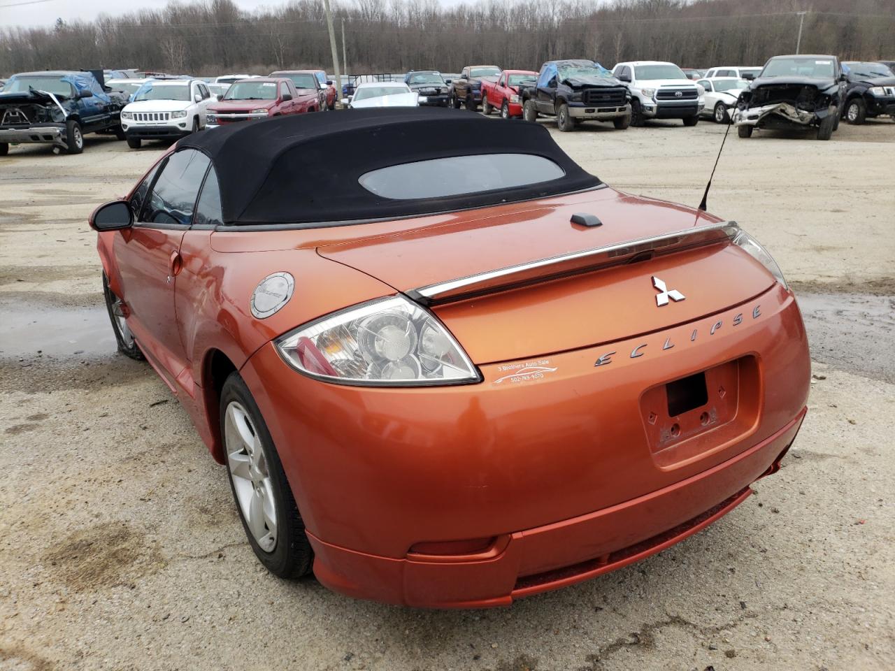 Photo 3 from auction – 2008 MITSUBISHI ECLIPSE SP with VIN 4A3AL25F98E002376