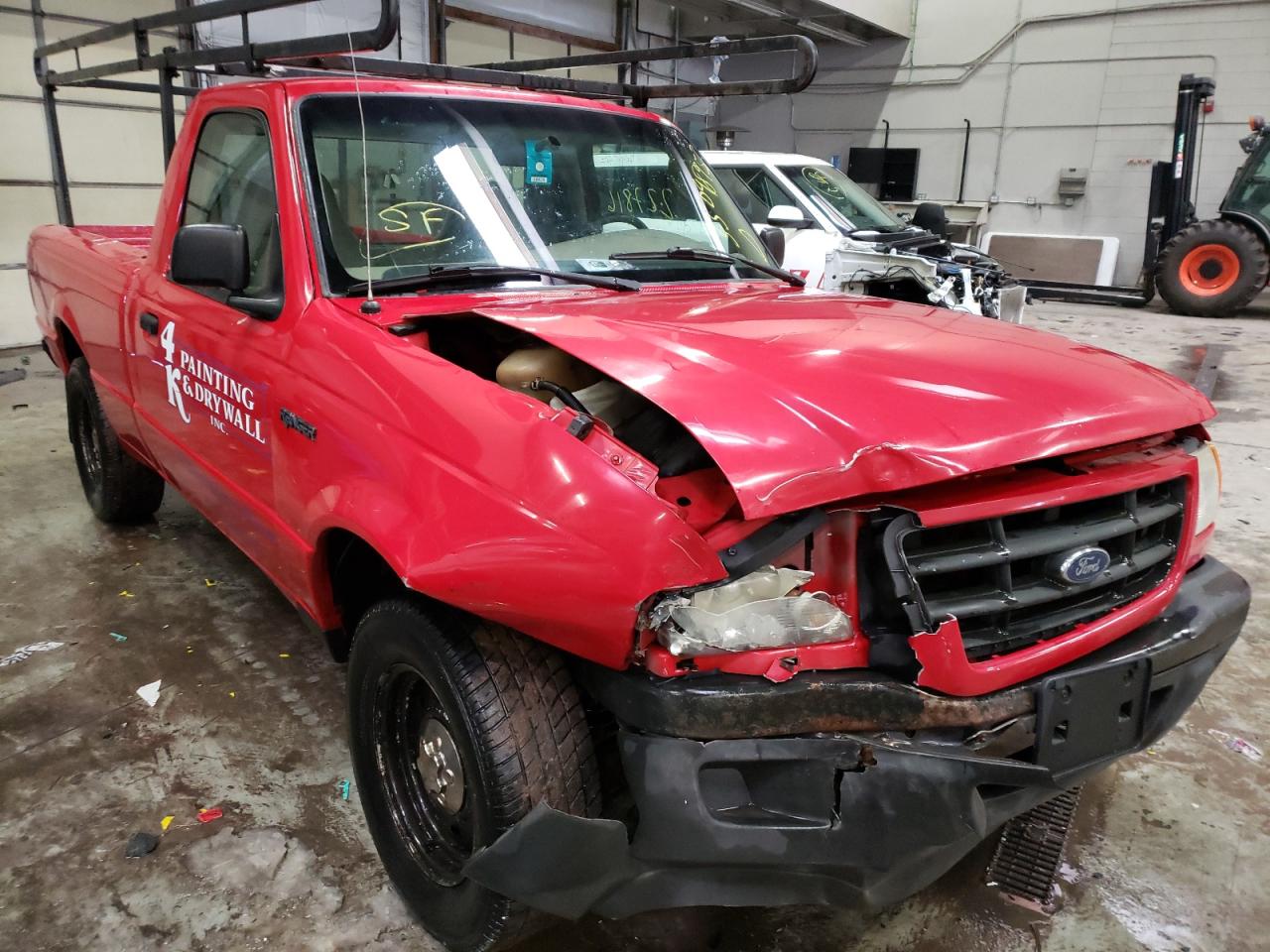 FORD RANGER 2003 with VIN 1FTYR10D13PB72468 - Photo from auction