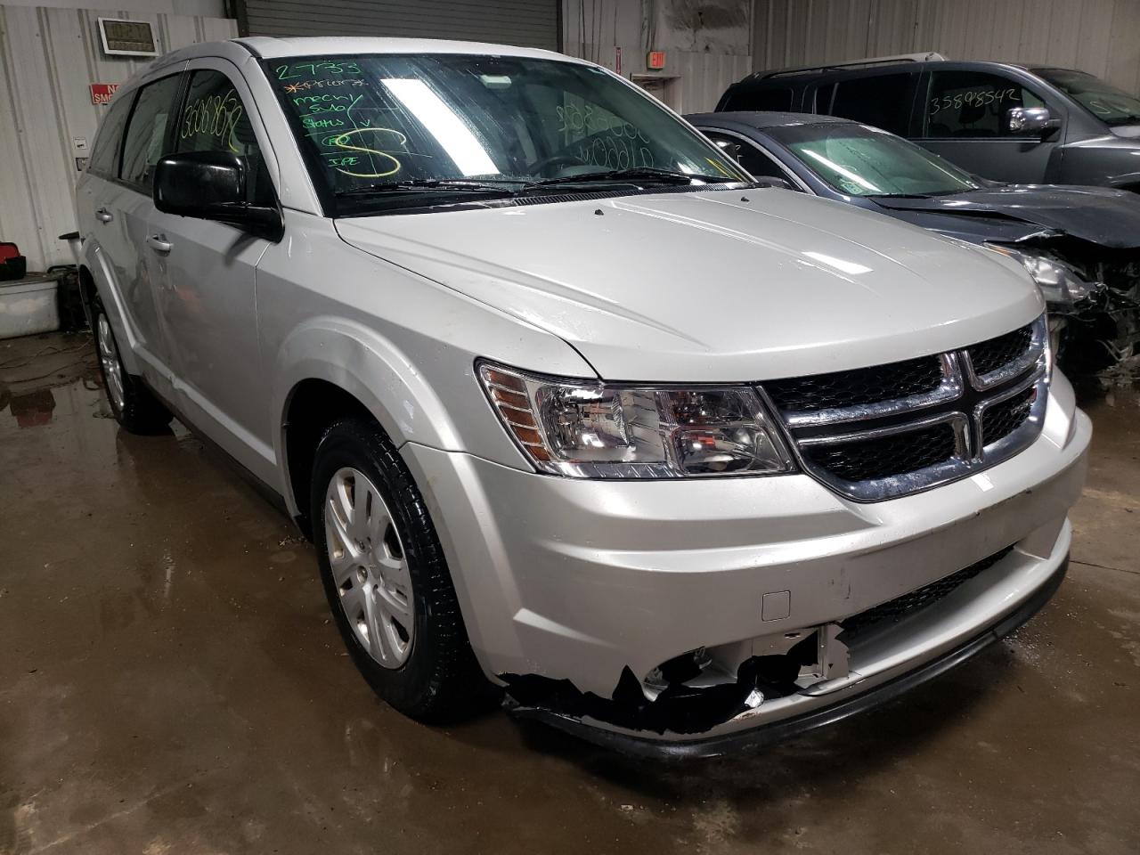 DODGE JOURNEY SE 2014 with VIN 3C4PDCABXET135288 - Photo from auction