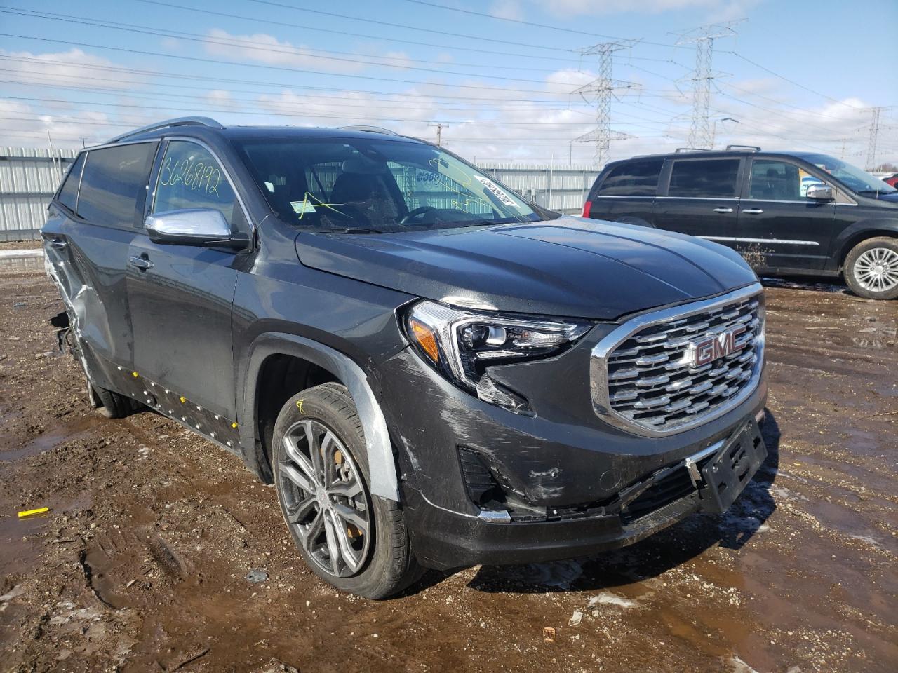 Photo 1 from auction – 2019 GMC TERRAIN DE with VIN 3GKALXEXXKL393669