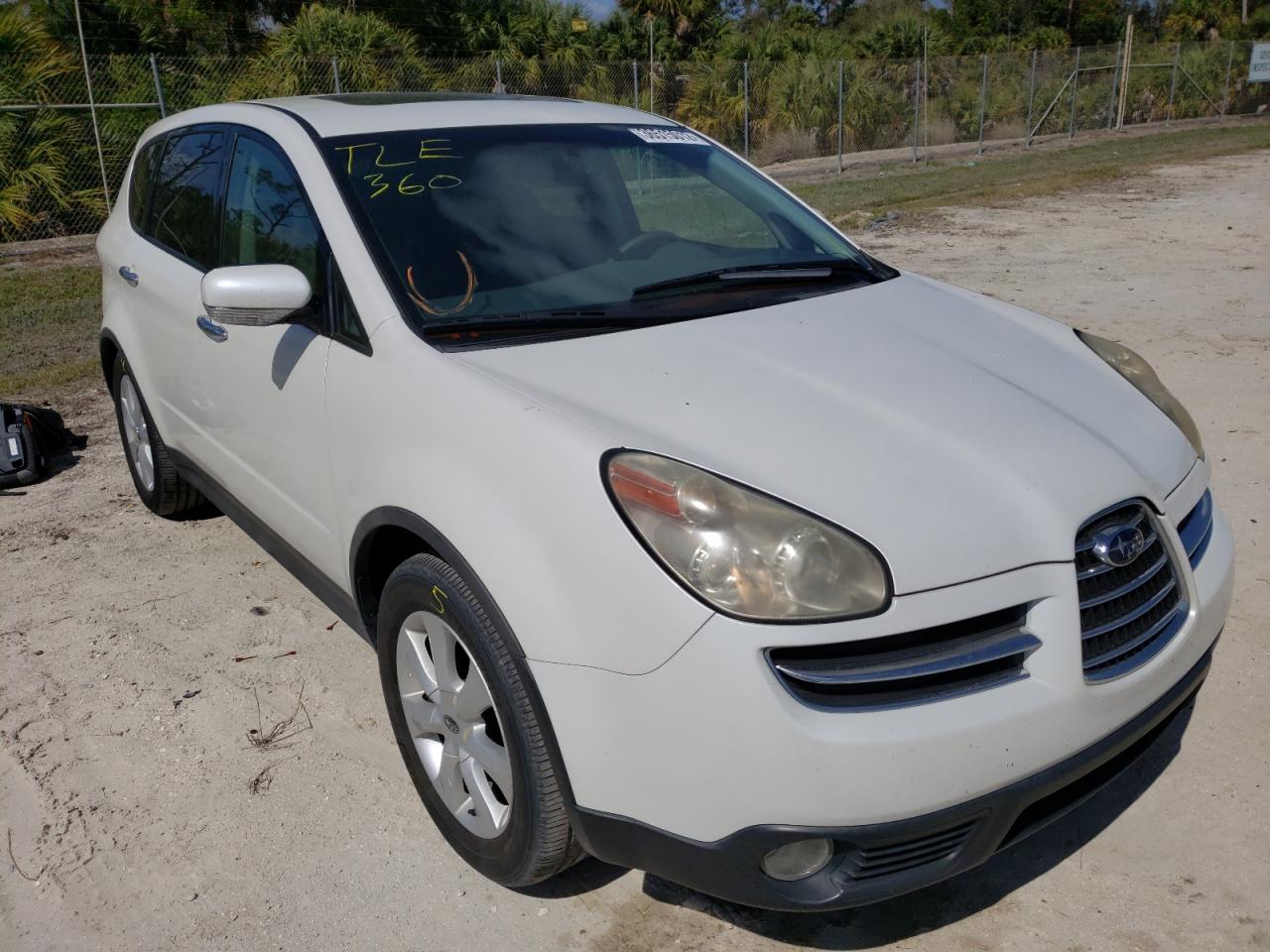 SUBARU B9 TRIBECA 2006 with VIN 4S4WX82C464421910 - Photo from auction