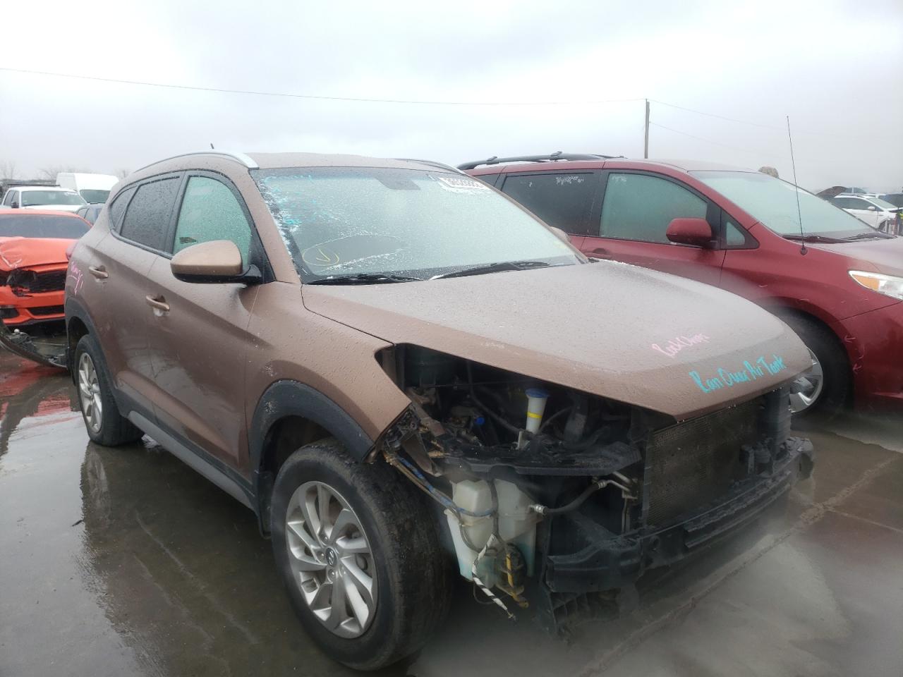 HYUNDAI TUCSON LIM 2017 with VIN KM8J3CA46HU281400 - Photo from auction