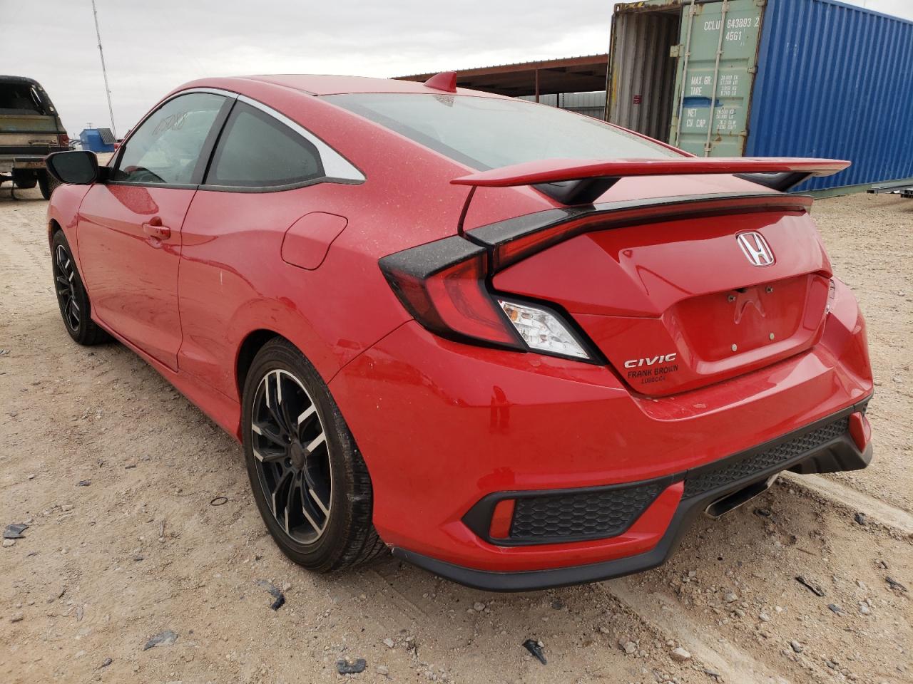 Photo 3 from auction – 2017 HONDA CIVIC SI with VIN 2HGFC3A55HH753531
