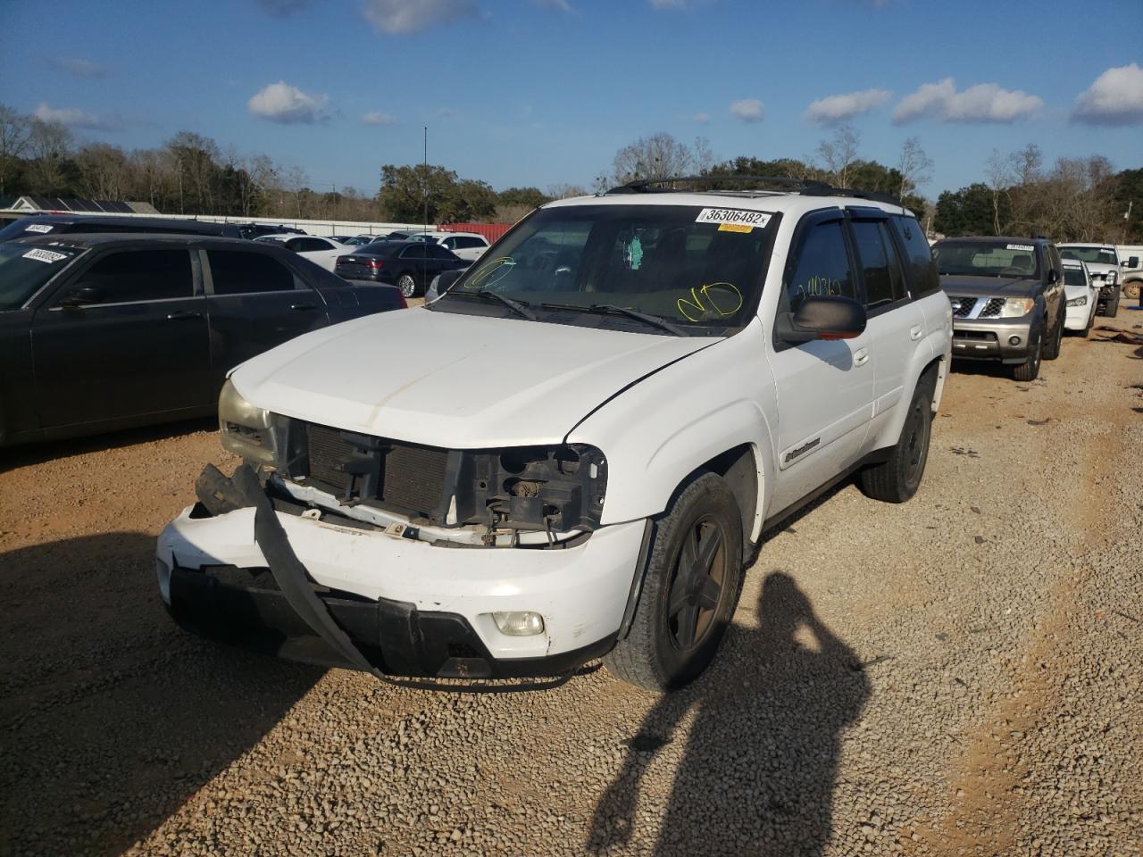 Photo 2 from auction – 2003 CHEVROLET TRAILBLAZE with VIN 1GNDS13S132269901