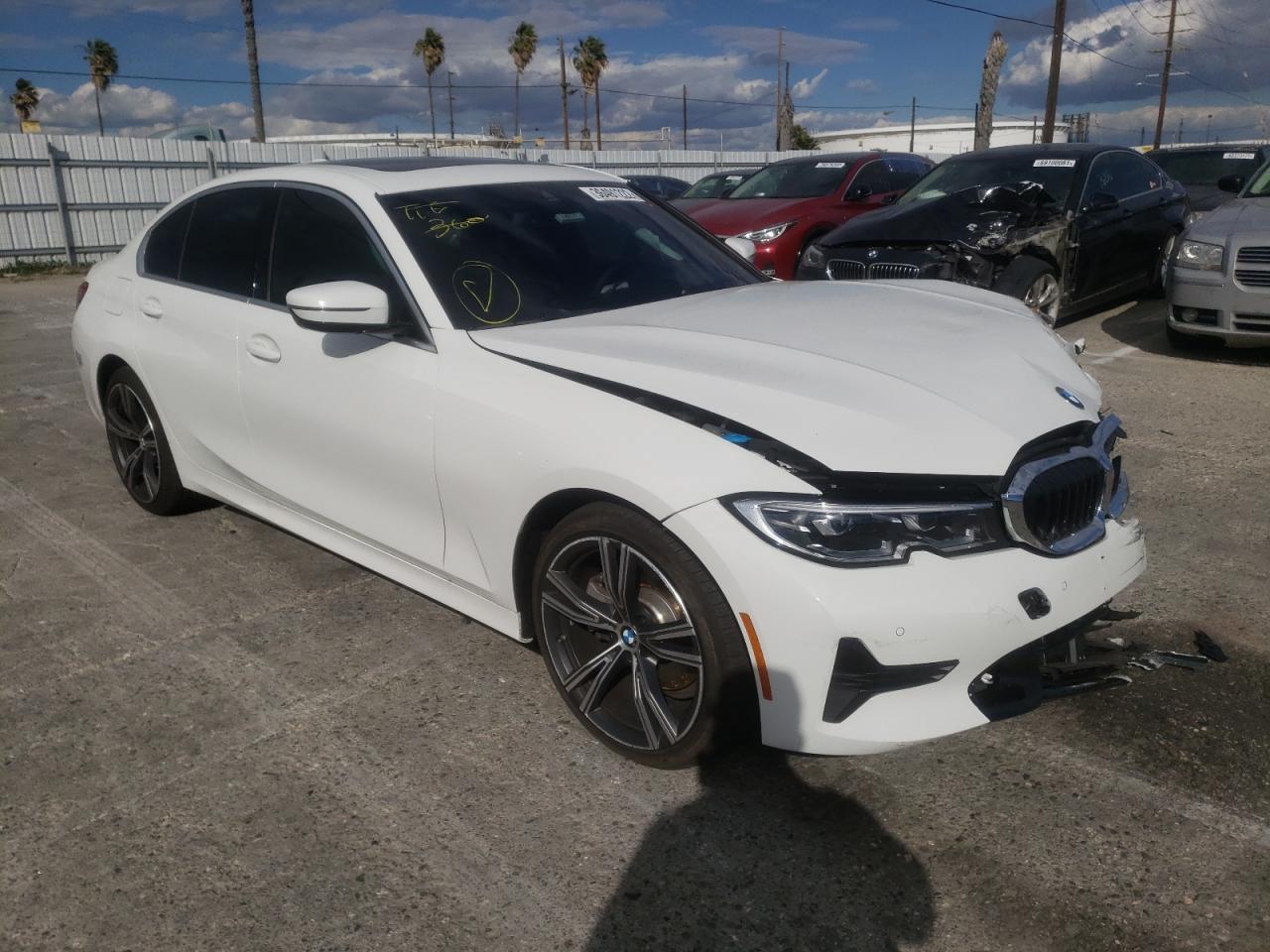BMW 330E 2021 with VIN 3MW5P7J03M8B93505 - Photo from auction