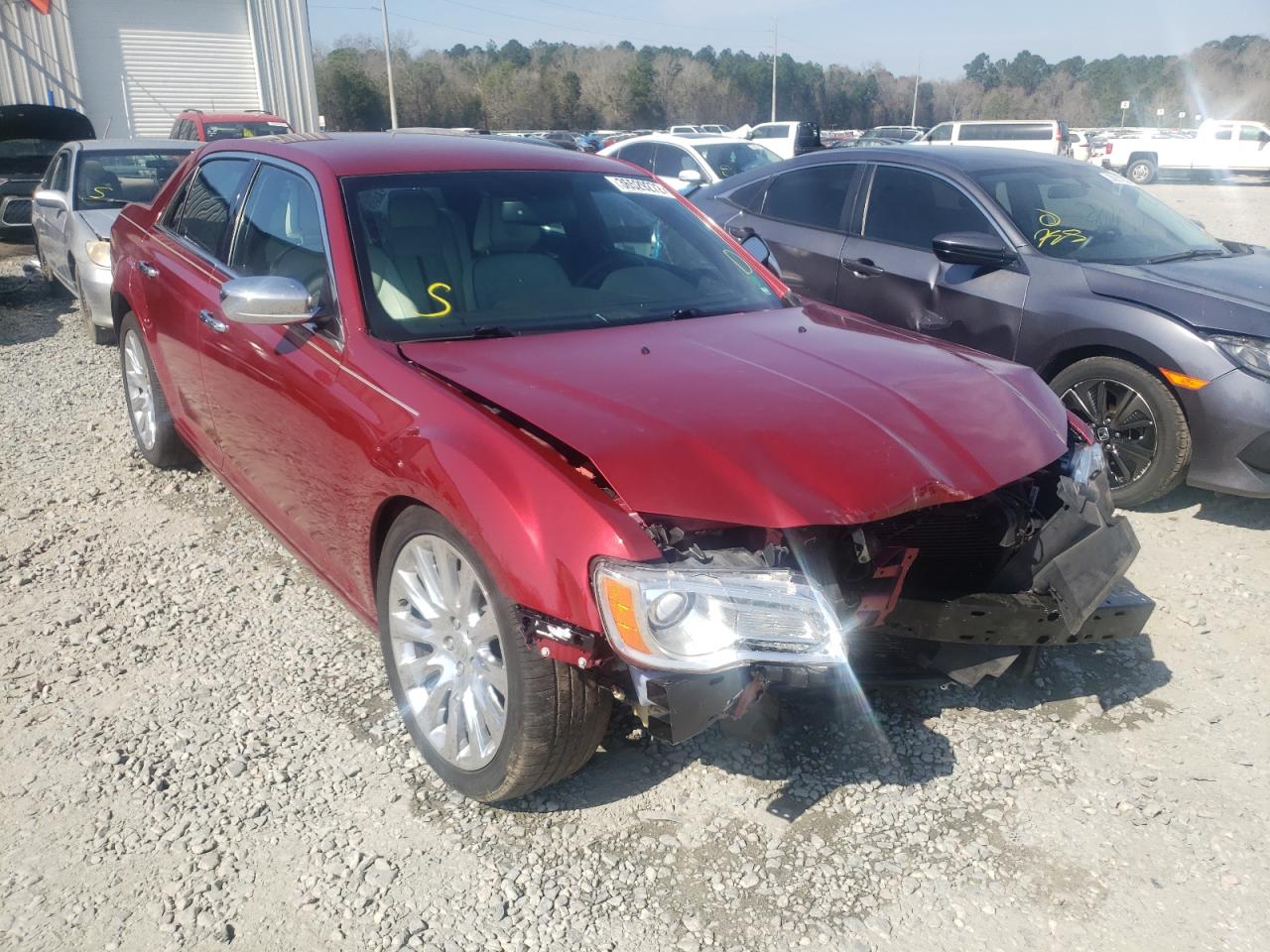 CHRYSLER 300 2014 with VIN 2C3CCAAG7EH336838 - Photo from auction