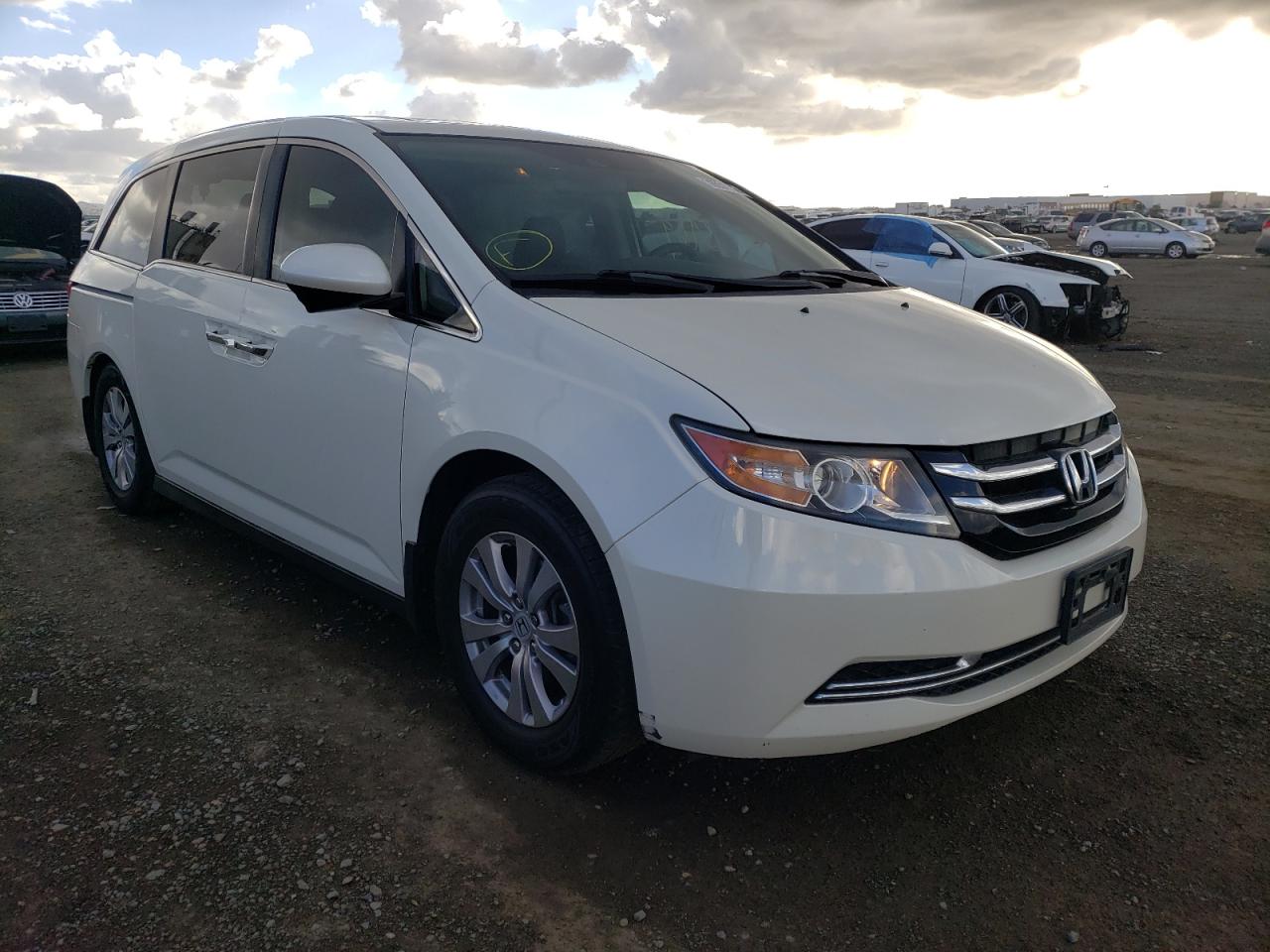 HONDA ODYSSEY EX 2016 with VIN 5FNRL5H63GB128474 - Photo from auction