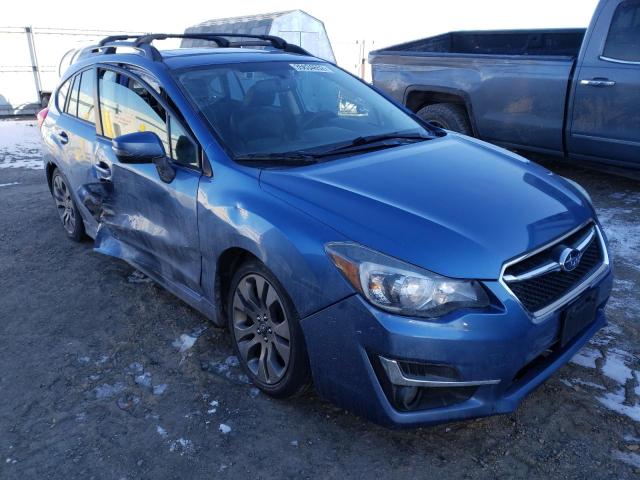 SUBARU IMPREZA SP 2016 with VIN JF1GPAY66GH291842 - Photo from auction