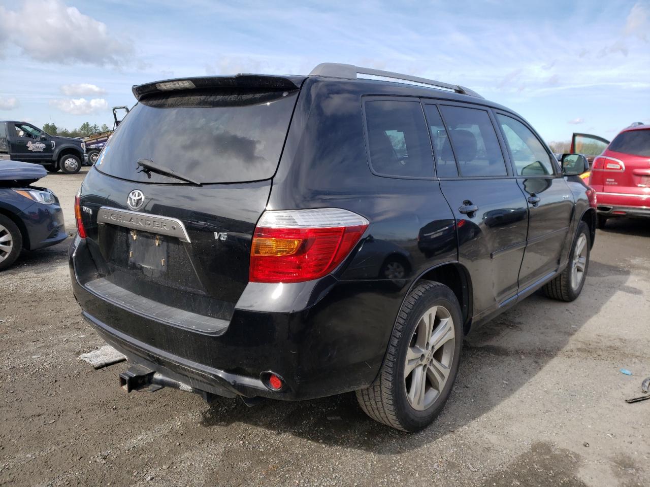 Photo 4 from auction – 2009 TOYOTA HIGHLANDER with VIN JTEDS43A892089451