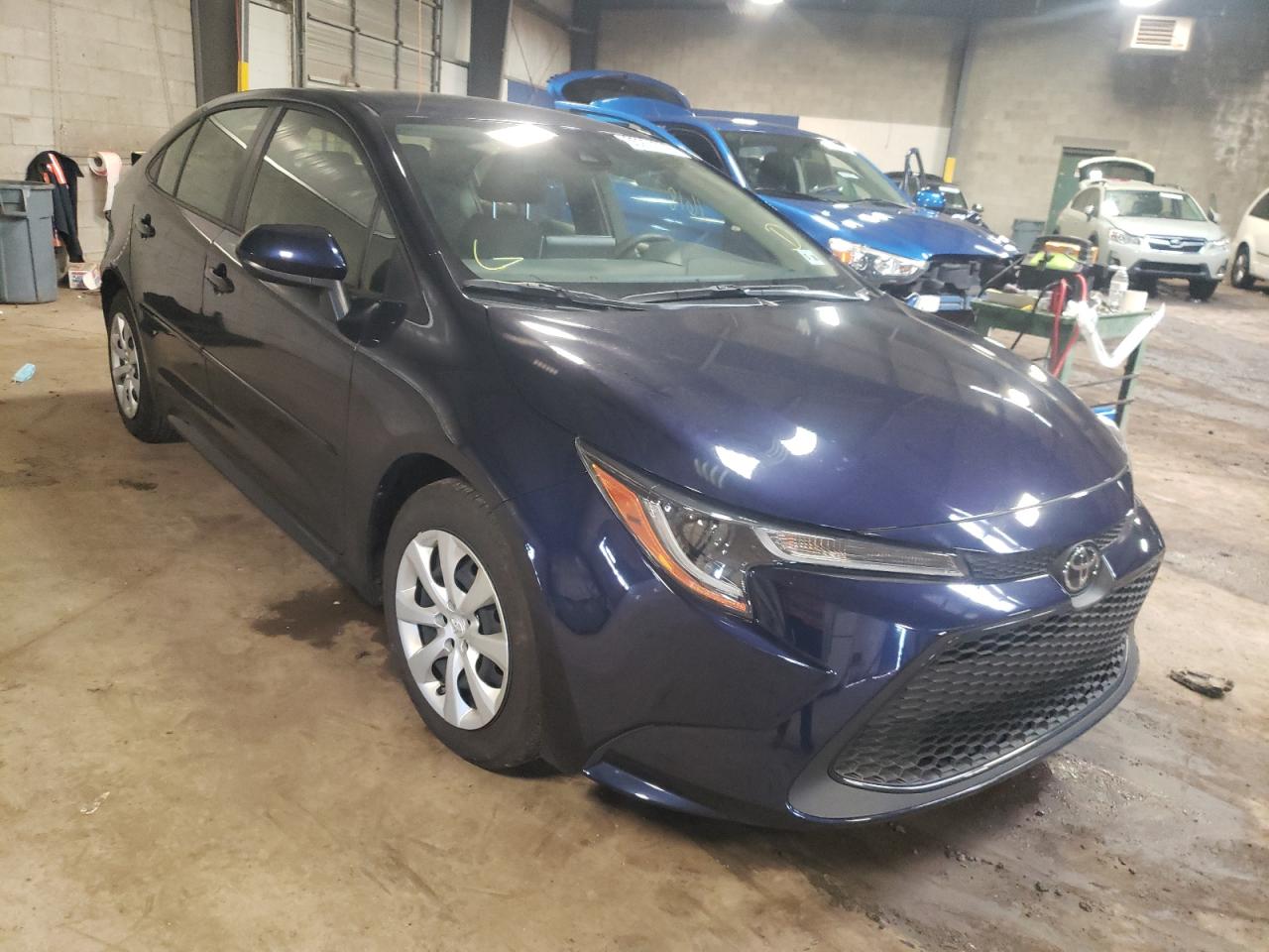 Photo 1 from auction – 2021 TOYOTA COROLLA LE with VIN JTDEPMAE9MJ178685