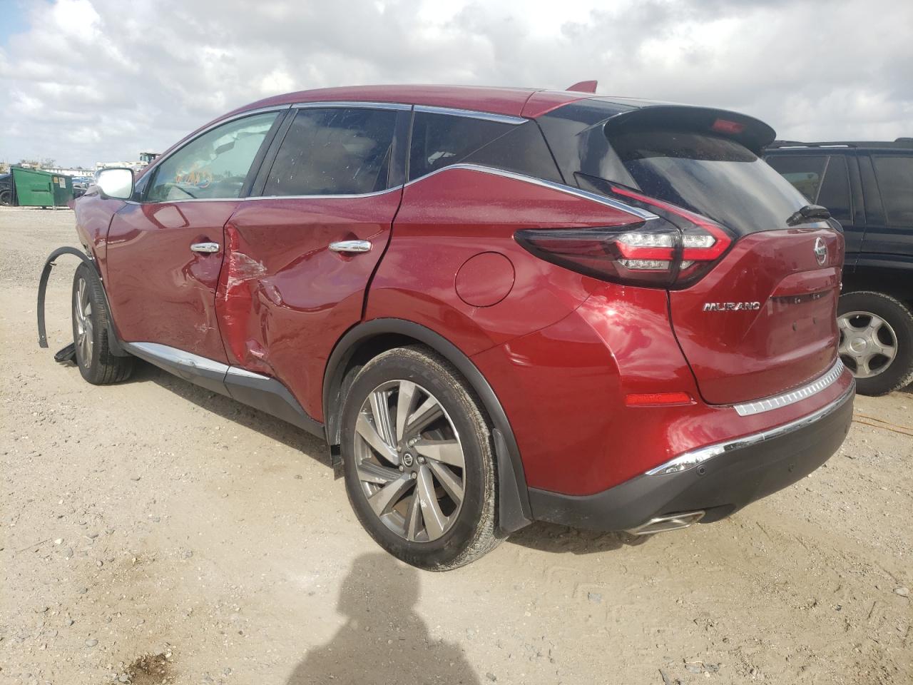 Photo 3 from auction – 2021 NISSAN MURANO SL with VIN 5N1AZ2CJ2MC110963