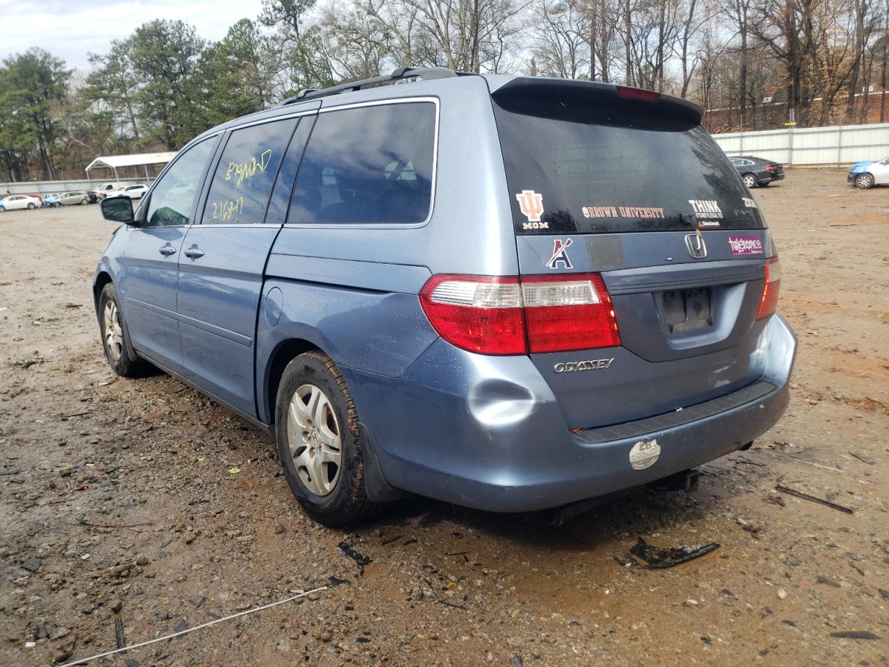 Photo 3 from auction – 2007 HONDA ODYSSEY with VIN 5FNRL38737B131601
