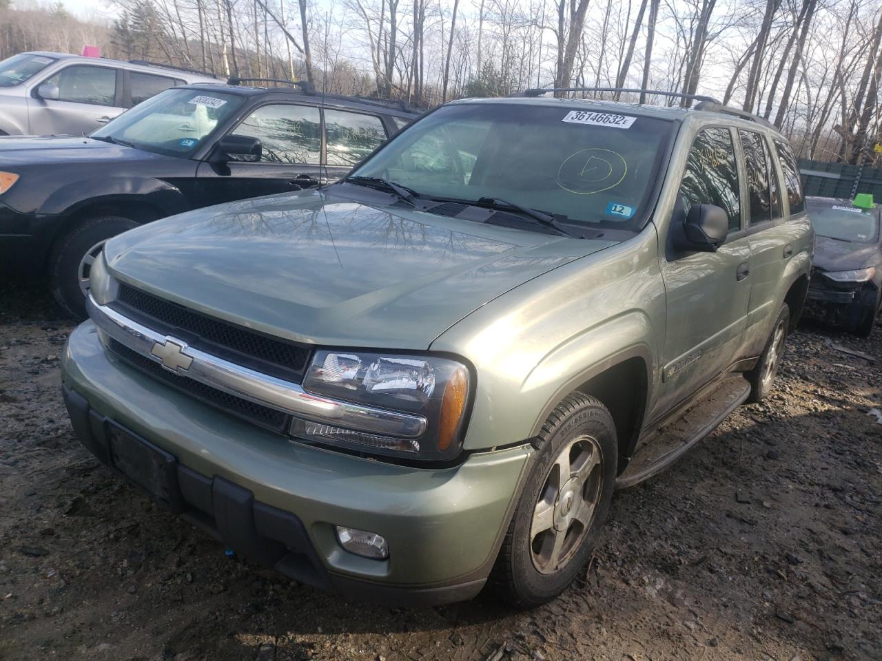 Photo 2 from auction – 2003 CHEVROLET TRAILBLAZE with VIN 1GNDT13S432214114
