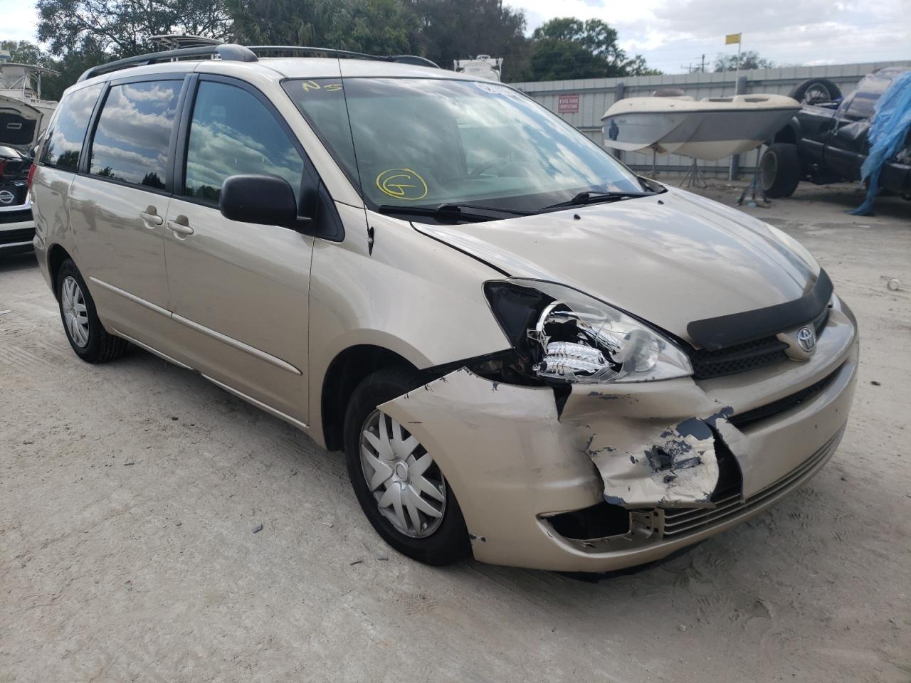TOYOTA SIENNA CE 2004 with VIN 5TDZA23C44S034547 - Photo from auction