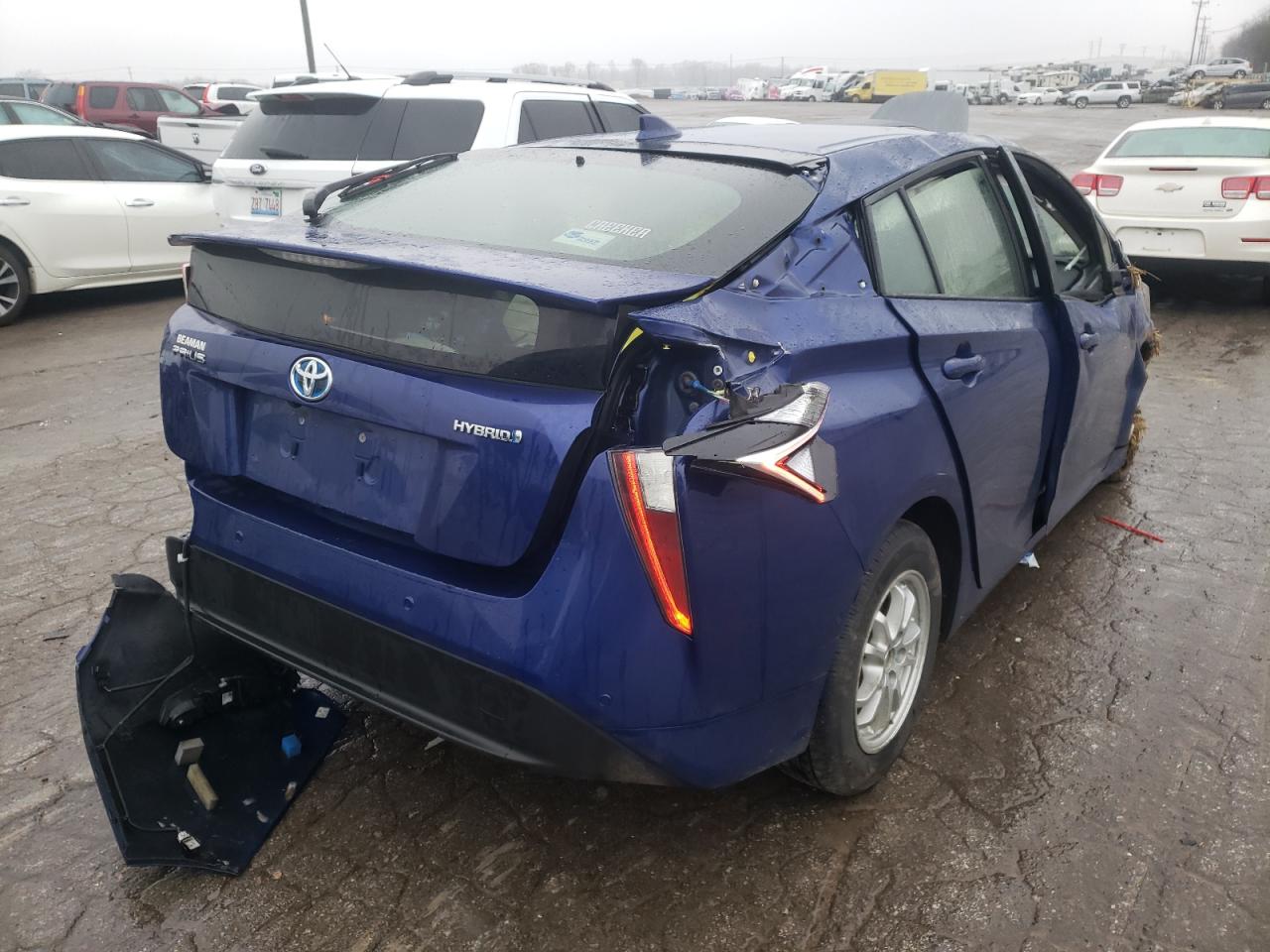 Photo 4 from auction – 2018 TOYOTA PRIUS with VIN JTDKBRFU6J3083287